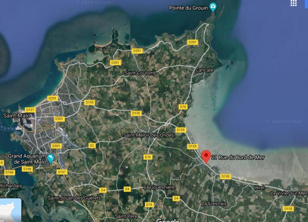Comme Un Poisson Dans L'Eau - Cote Mer -Belle Vue Mer Saint-Benoît-des-Ondes Exteriér fotografie